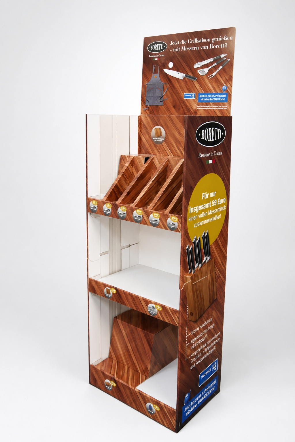 Palletdisplays - Foldable Shop display - Boretti - Holbox Shop Direct Palletdisplays - Foldable Shop display - Boretti - Holbox Shop Direct
