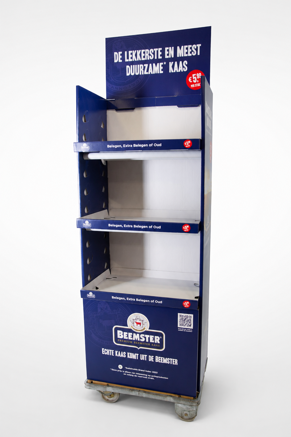 Palletdisplays - Kokerdisplay - Beemster - Holbox Shop Direct Palletdisplays - Kokerdisplay - Beemster - Holbox Shop Direct