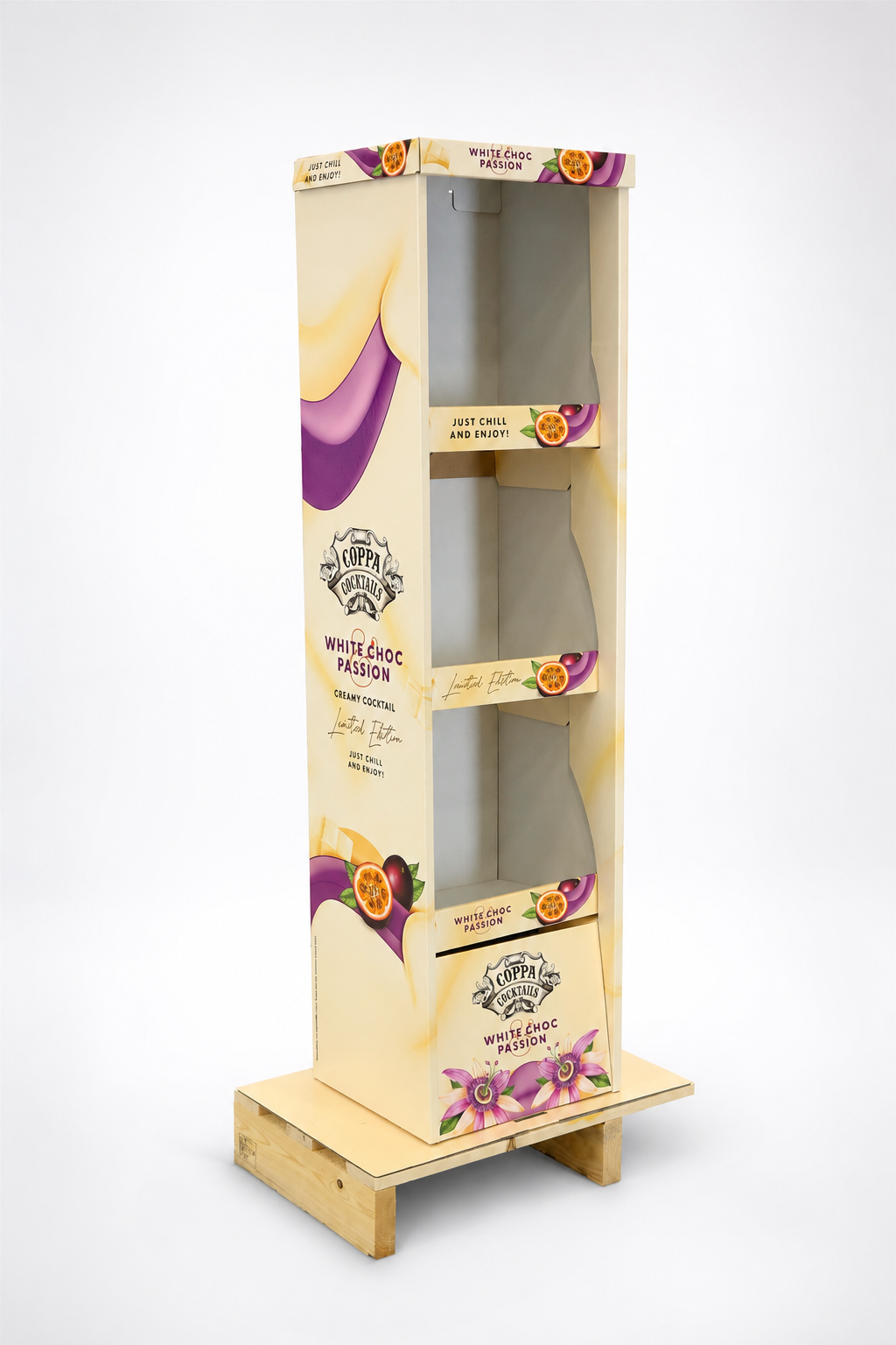 Palletdisplays - Hang-In display - Coppa Cocktails - Holbox Shop Direct Palletdisplays - Hang-In display - Coppa Cocktails - Holbox Shop Direct