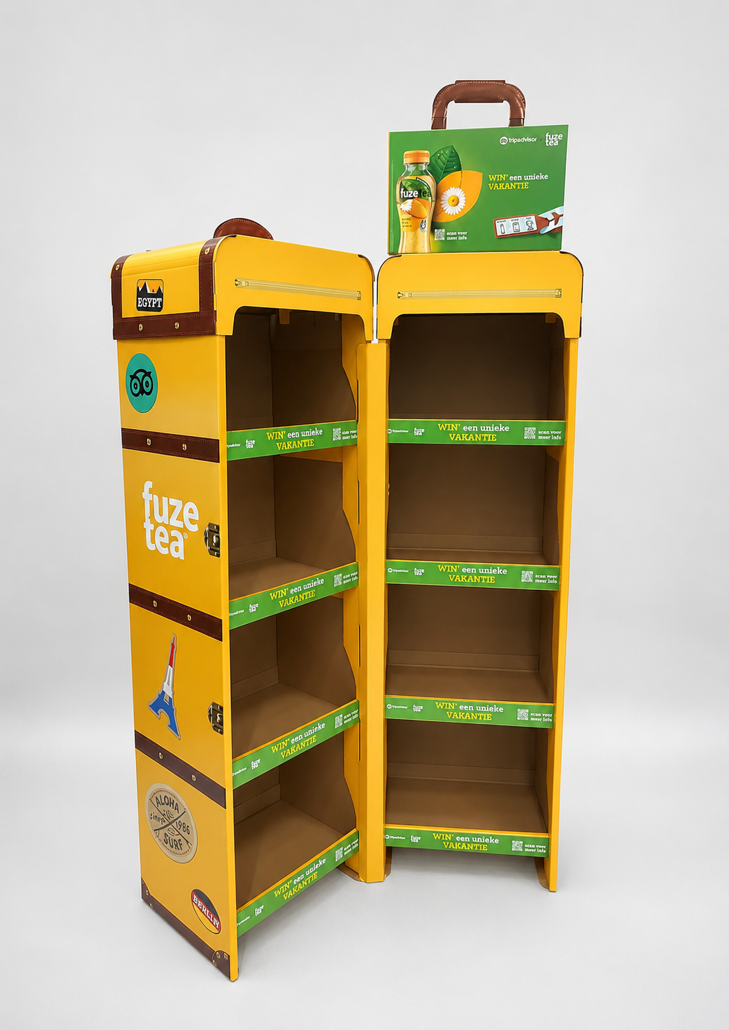 Palletdisplays - Hang-In display - Fuze Tea - Holbox Shop Direct Palletdisplays - Hang-In display - Fuze Tea - Holbox Shop Direct