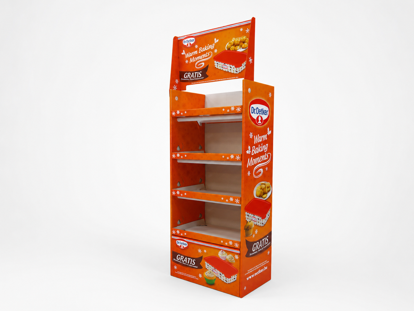Palletdisplays - Kokerdisplay - Dr Oetker - Holbox Shop Direct Palletdisplays - Kokerdisplay - Dr Oetker - Holbox Shop Direct