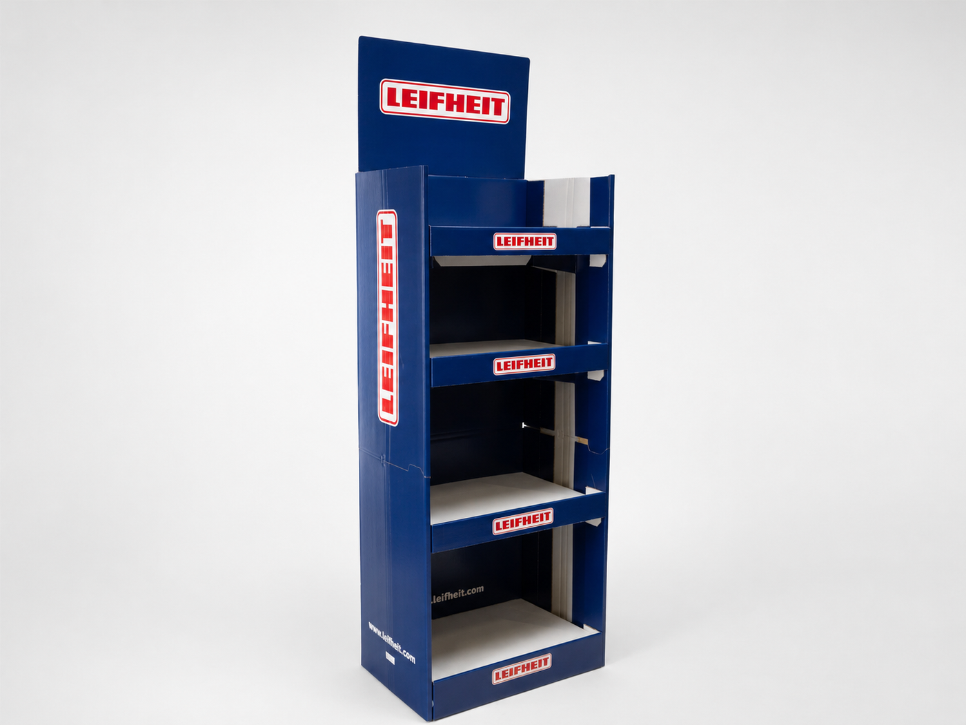 Palletdisplays - Foldable Shop display - Leifheit - Holbox Shop Direct Palletdisplays - Foldable Shop display - Leifheit - Holbox Shop Direct