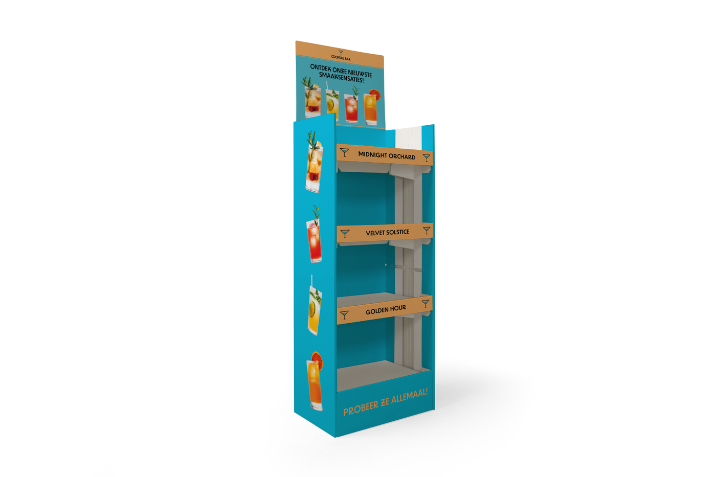 Foldable Shop ekspozytor kartonowy